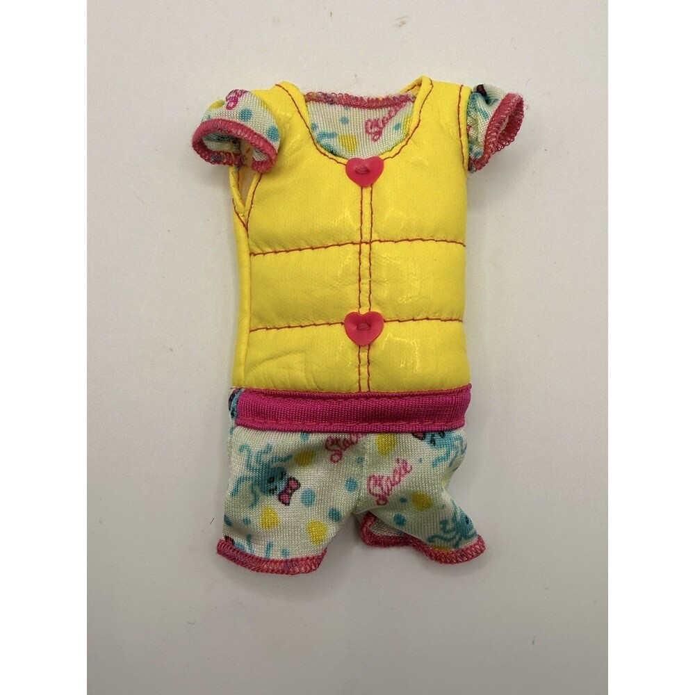 Barbie Sisters Wave Ride Stacie Doll Life Vest Swim Yellow Jet Skiing Beach t1